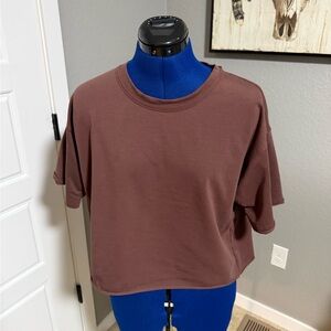 Chic Brown Women's Crop Top
